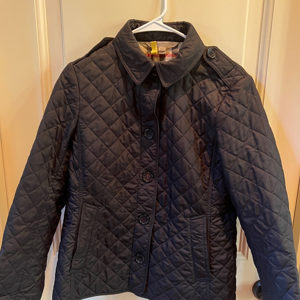 Burberry Quilted Jacket in Black